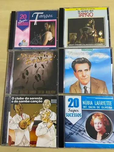 24 CDs vários estilos originais
