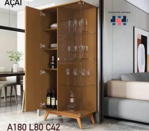 cristaleira belgica maderado