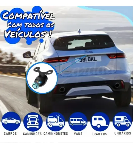 MEGA PROMOÇÃO: Câmera de Ré Colorida AUTOMOTIVO Consultar Veículo ##