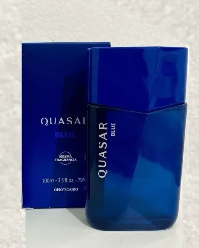 Perfume Quasar Blue masculino 100 ml, o boticário