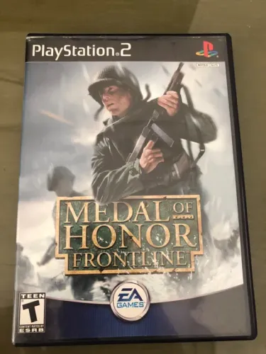 Jogo Medal Of Honor: Frontline  Ps2 Americano Black Label