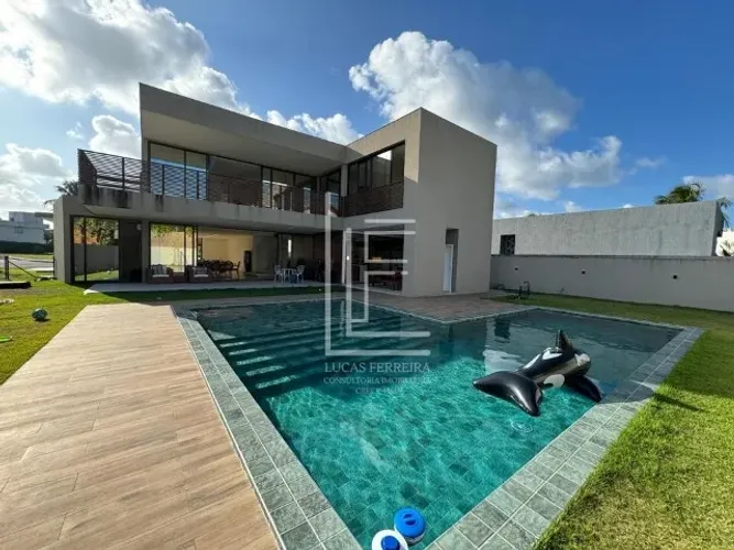 Belíssima casa com 678,84m² no melhor condomínio de Alagoas - Condomínio Laguna