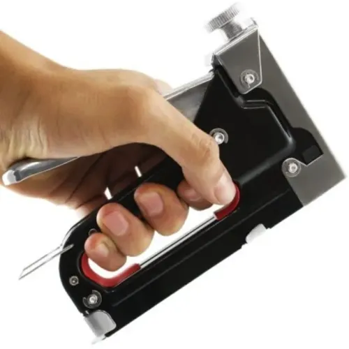 Grampeador Tapeceiro Profissional10-14mm Id-4542g Idea Aço