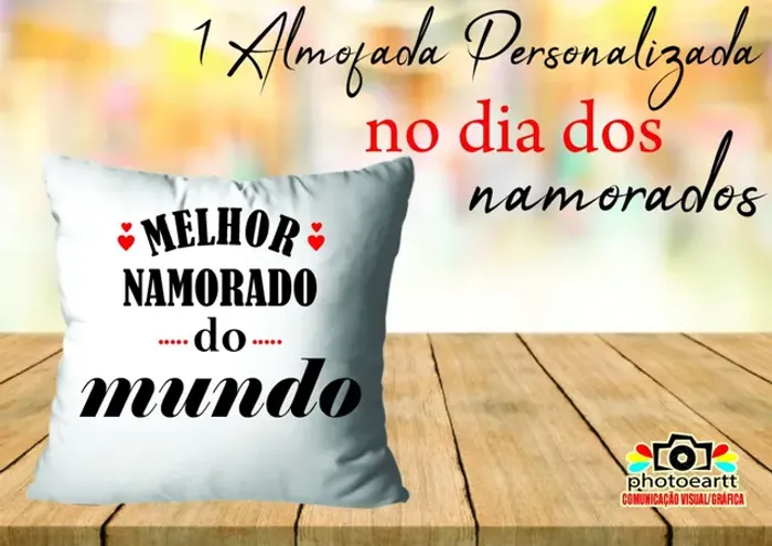 Almofada personalizada 