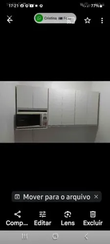 Armário aéreo para cozinha e áreas de serviços 