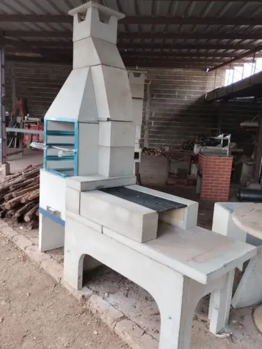 Churrasqueira e fogão Pré Moldado
