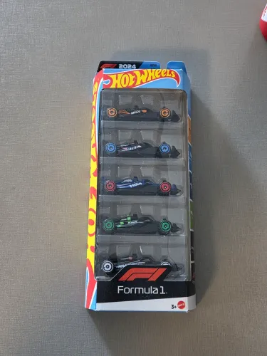 Hot Wheels F1 Pack 5 carros Original