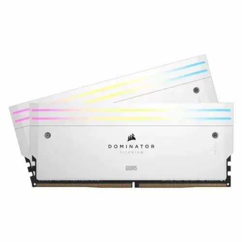Memoria Ram Corsair Dominator Titanium RGB 96GB (2X48GB) DDR5 6000MHZ- CMP96GX5M2B6000Z30W
