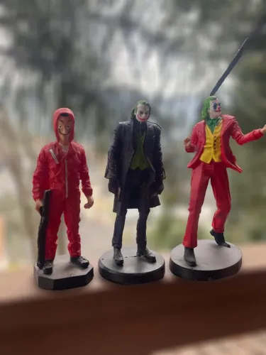 Action Figures - La Casa de Papel e Coringa