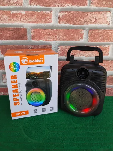 Mini caixinha de Som bluetooth Portátil Golden 