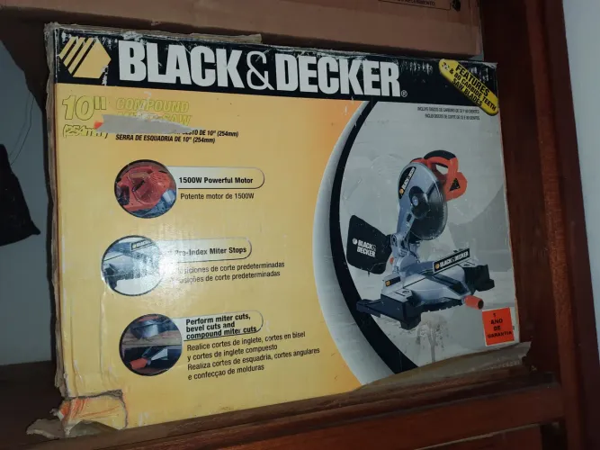 Serra circular de esquadria Black & Decler 220v