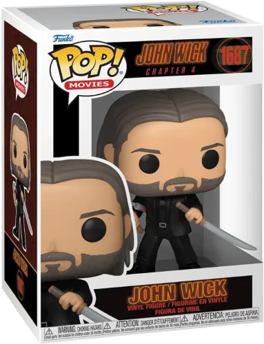 Novo Original - Funko Pop! Movies: John Wick 4 - John Wick 1687