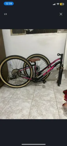Bicicleta aro29,kSW, rosa com preto !!