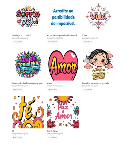 Estampas Únicas e Exclusivas em Diversos Produtos de Excelente Qualidade