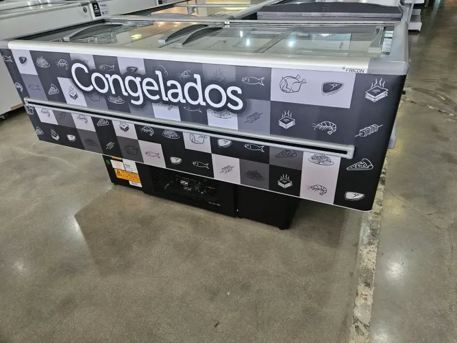 ilha para congelados de 2 metros 568L - a pronta entrega