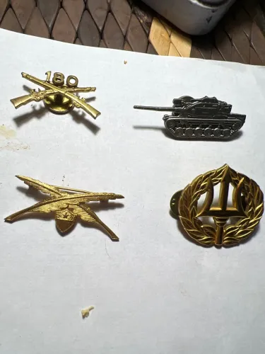 Insígnias us forces originais dos Estados Unidos 