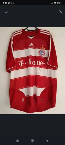 Camisa bayern munich 2008 lahm autografada certificada