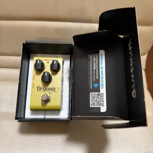Pedal Organic Drive & Booster Odb3 Landscape Guitarra Baixo Amarelo