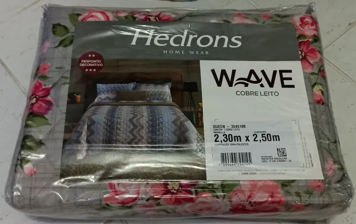 Cobre leito Queen Hedrons Wave Marbella 2,30m x 2,50m