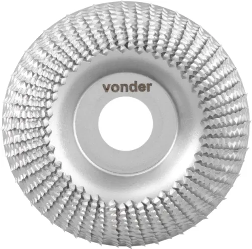 Disco para desbastar madeira, cônico VONDER 
