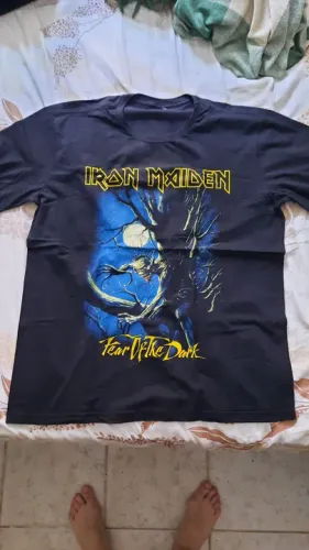 Camiseta Iron Maiden Fear Of The Dark