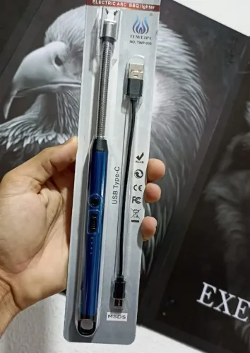 Isqueiro portátil USB recarregável 