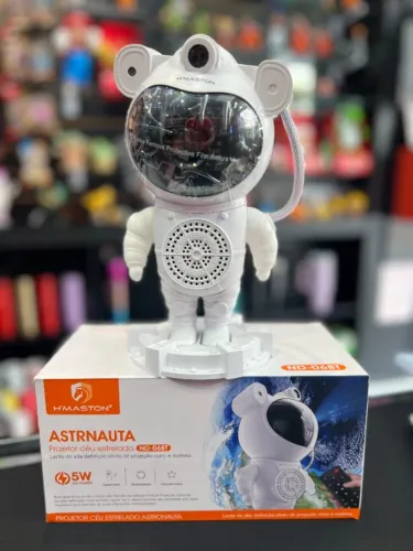 Robô Astronauta Projetor Constelações