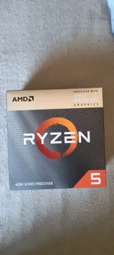 Processador AMD Ryzen 5 4600g (Vídeo integrado) com Cooler Box (Na garantia)