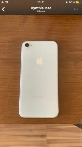 iPhone 8 , funcionando normalmente , vai carregador original , bateria 100% 