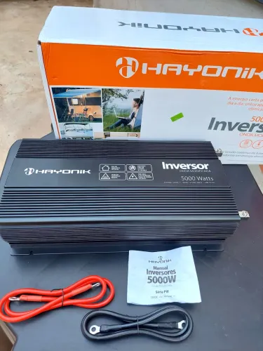 Vendo inversor de energia 5000w HAYONIK novo na caixa