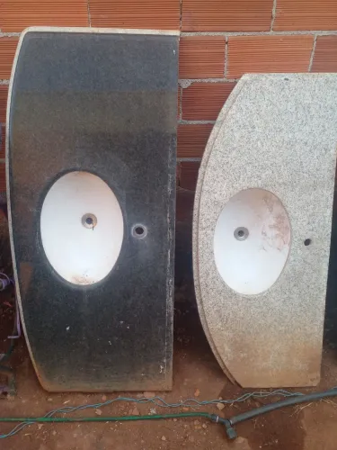 pia de cozinha e banheiro