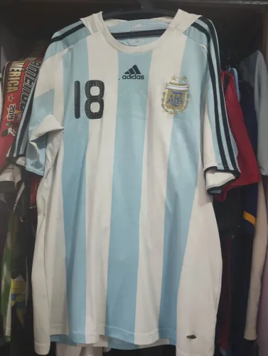 Camisa Argentina 18 Messi