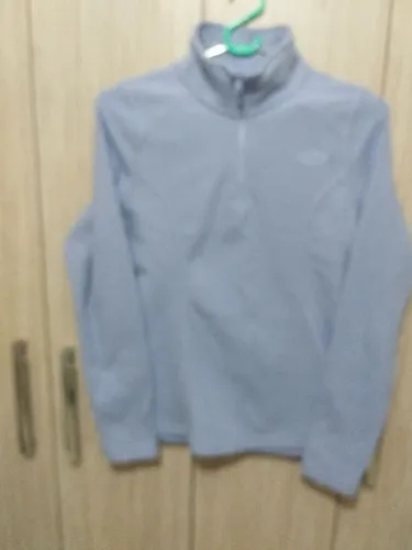 Fleece Feminino The North Face Lilás 1/4 Zip , tamanho PP.