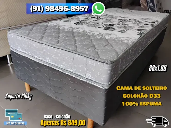 CAMA DE SOLTEIRO D33