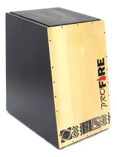 Cajon Spanking Pro Fire Pele Marfim Acústico