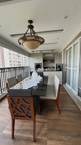 Reserva Inglesa London 169m2 4 suites mobiliado vista rio