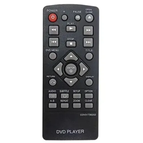 Controle Remoto Para DVD LG DP132 COV31736202 AKB * -Novo - Ditudo Tech e Variedades