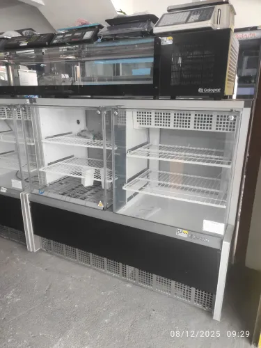 Bh Vitrine dupla Gelopar quente/fria 1.40m