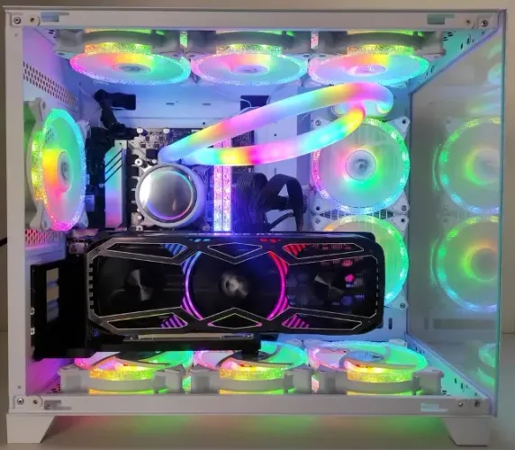 Pc Gamer Crystal i5-14400F (10 Núcleos) RTX 3070 Ti (NOVO)