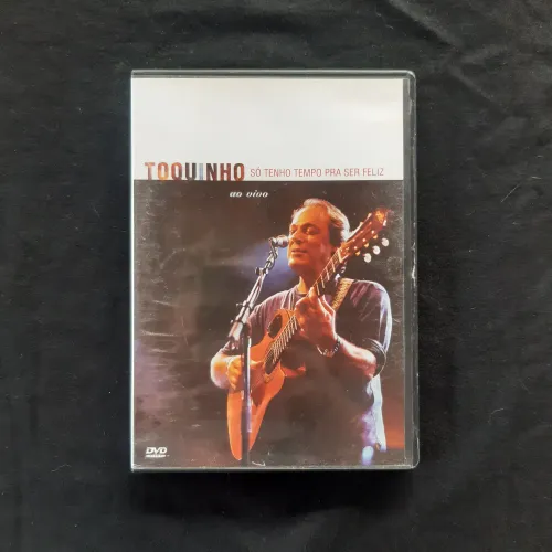 DVD Toquinho Ao Vivo: Só Tenho Tempo Pra Ser Feliz