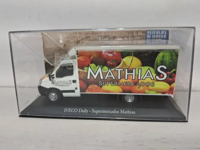 Caminhão IVECO Daily - Supermercados Mathias - Miniatura