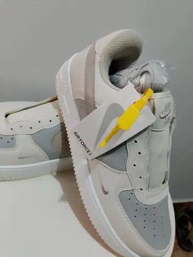 Air Force 1 Bege e Cinza