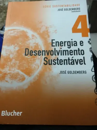 Livro Energia E Desenvolvimento Sustentável (volume 4) - Blucher 