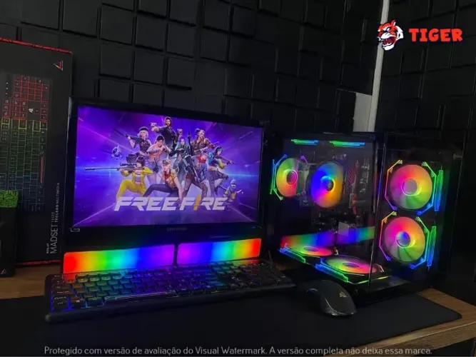 Pc Gamer Ryzen 5 4600G completo RODANDO VÁRIOS JOGOS em até 10x sem juros