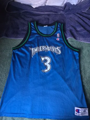 Jersey Minnesota Timberwolves #3 - NBA Champion