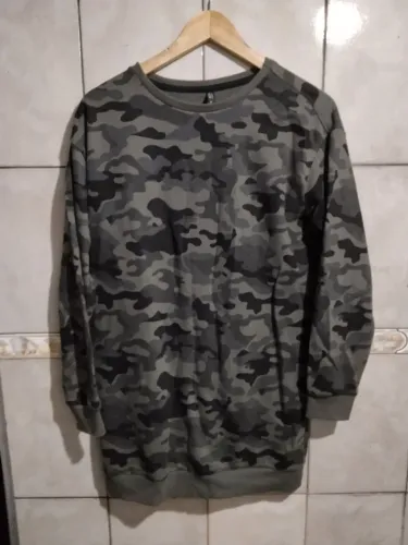 Camiseta Camuflada - Tamanho P BLUE STEEL