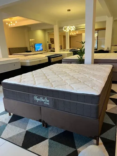 Cama box Queen ANJOS NOVA FIRME - Entregamos! 
