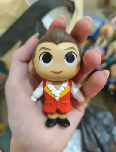 funko mystery mini! gaston - a bela e a fera