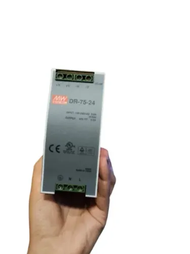 Fonte de alimentação Mean Well DR-75-24 - com Avaria