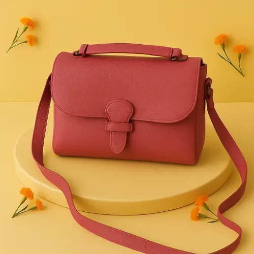 Bolsa Via Mia Couro Feminina